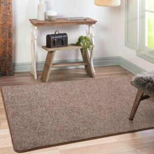 Solid color carpet
